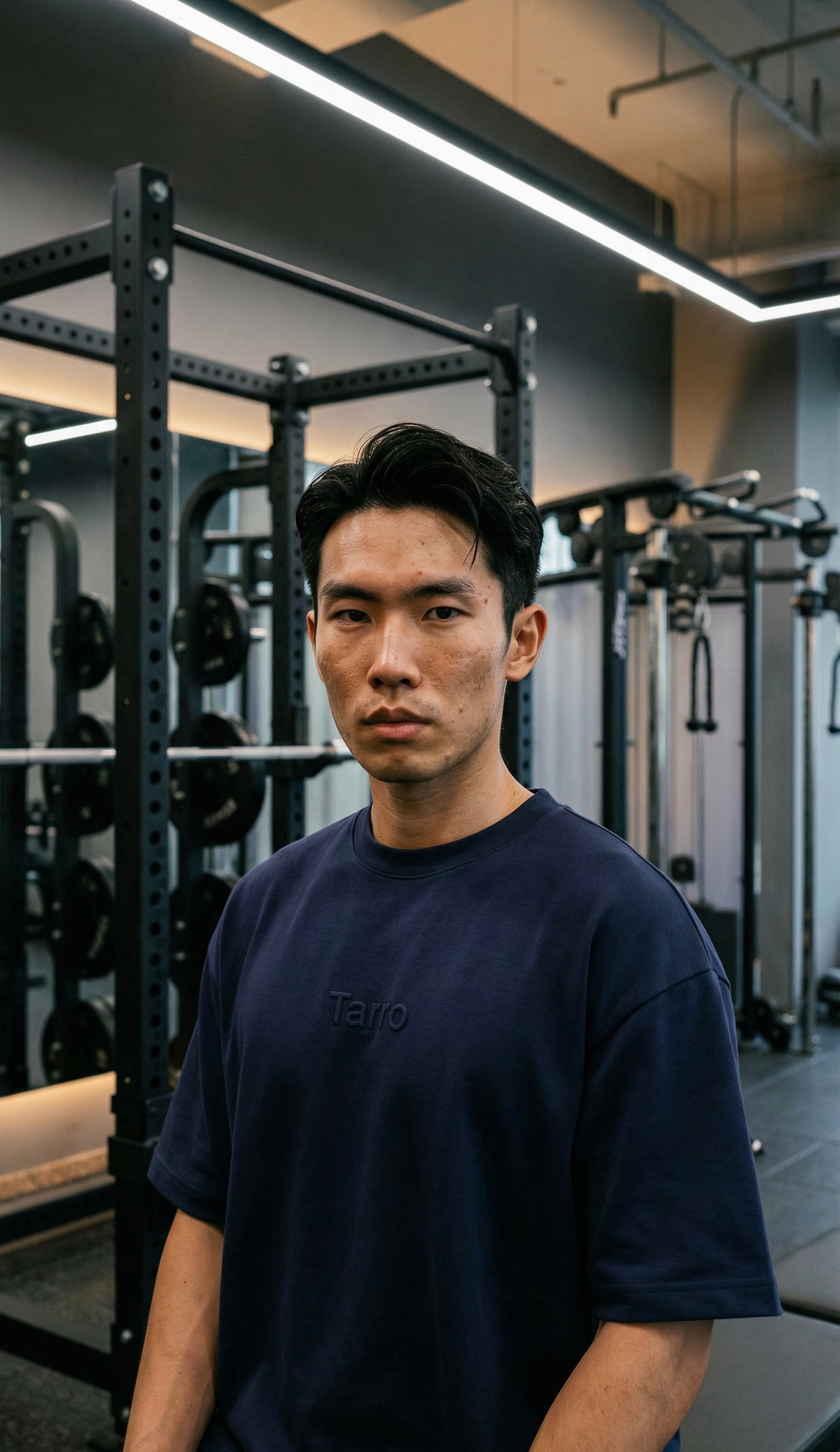 Oversize Tee - Navy Blue